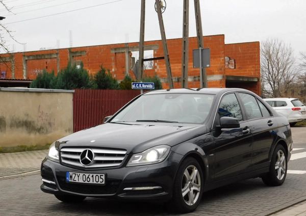 Mercedes-Benz Klasa C cena 45555 przebieg: 202750, rok produkcji 2011 z Dębica małe 326